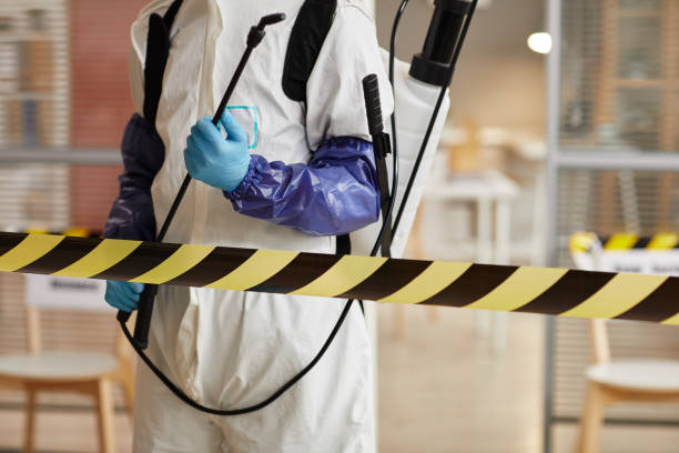 Professional Drug Lab Cleanup technician working in Woodcliff Lake, NJ